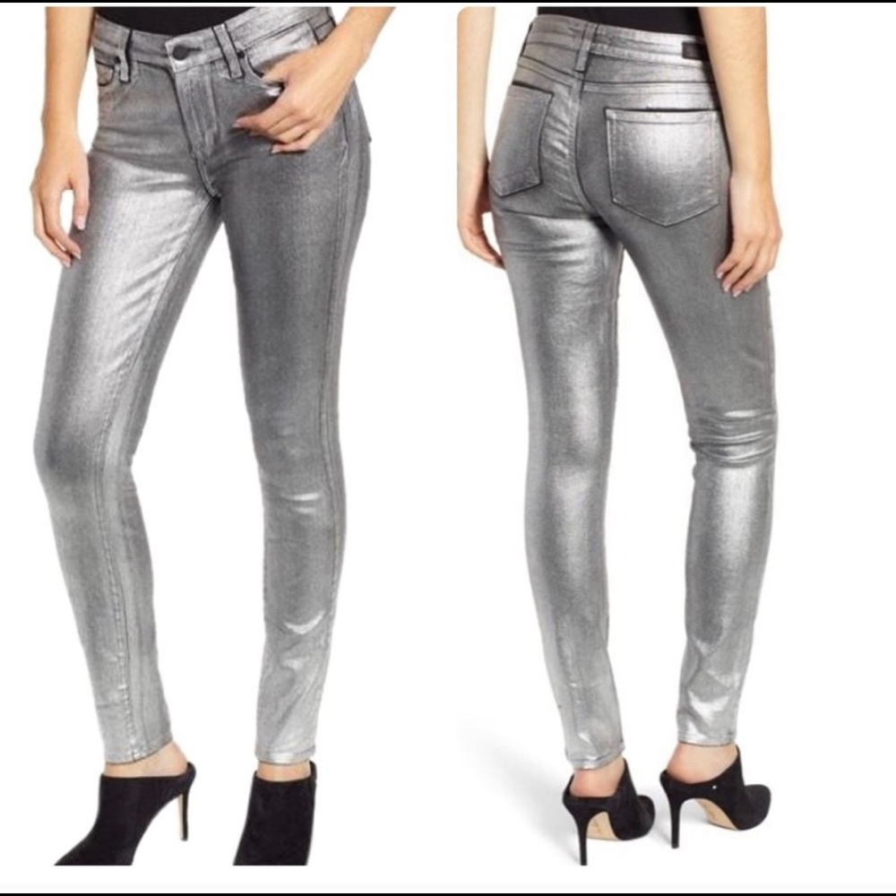 Paige jeans verdugo silver
